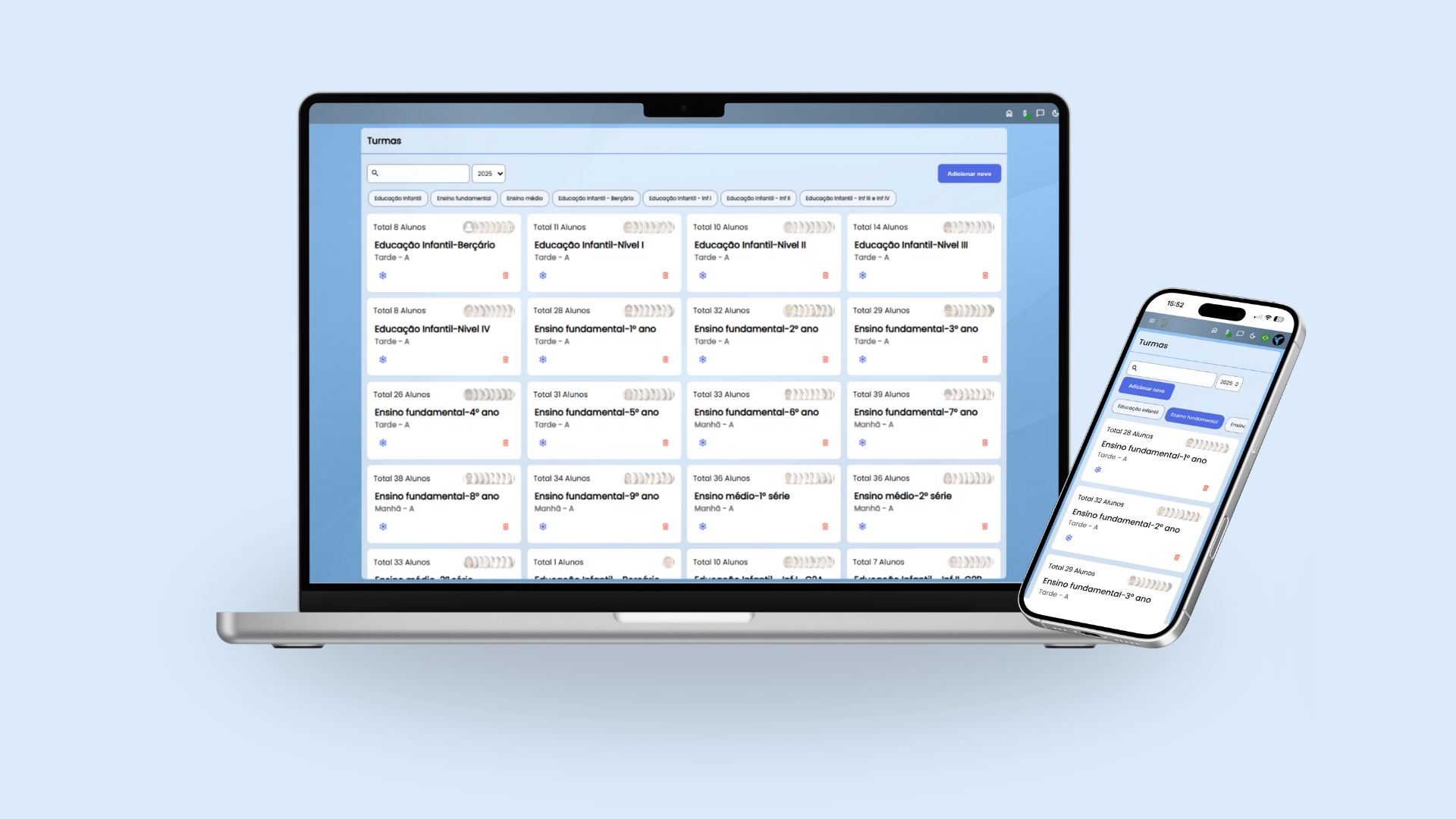 Usuária utilizando o app KeyPly